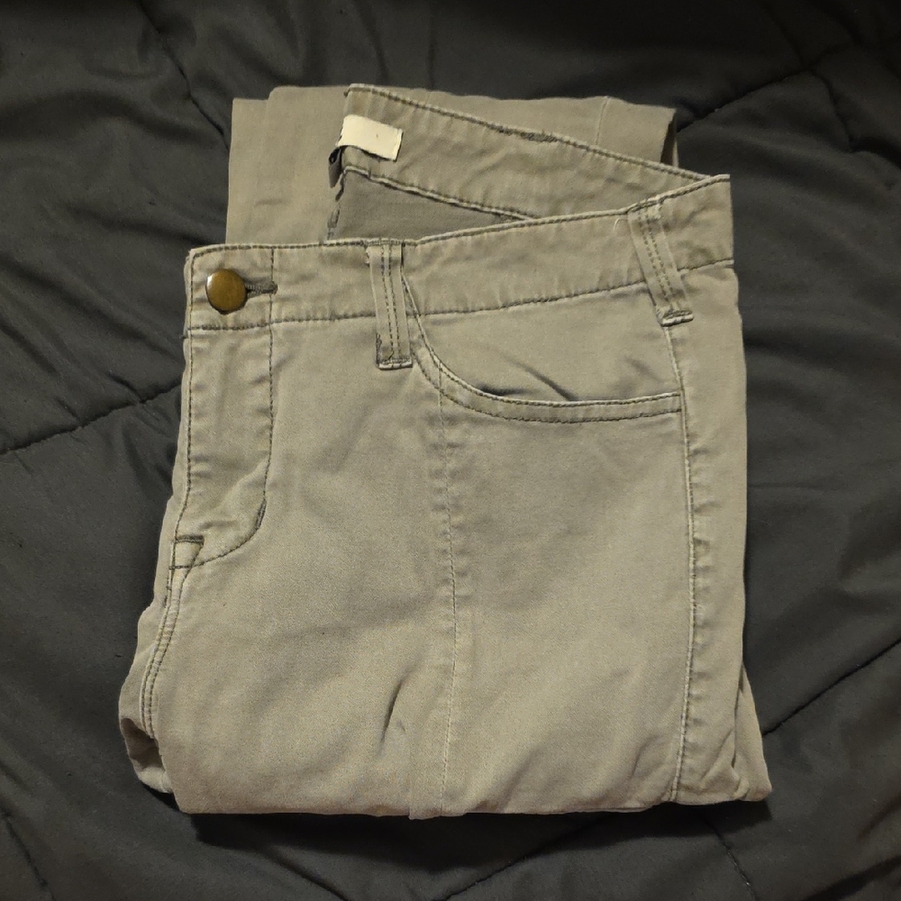 Stylish Gray Pants XXL 29